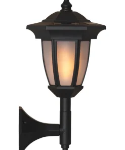 FLAME Solcellsdekoration 63cm Svart IP44