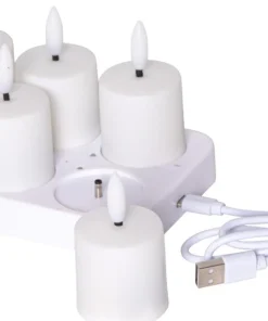 FLAMME CHARGE Votivljus 6-pack 6cm