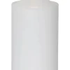 FLAMME LED-Blockljus 17cm Vit Vax