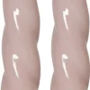 FLAMME SHINE LED-Antikljus 2-pack 24,5cm Rosa