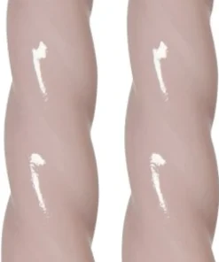 FLAMME SHINE LED-Antikljus 2-pack 24,5cm Rosa