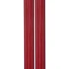 FLAMME STIPE LED-Antikljus 2-pack 25cm Röd