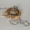 FLASHY Ljusslinga 21m 300LED Extra varmvit/Svart IP44