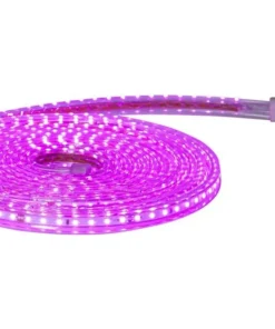 FLATSMDLED Ljusslang 5m 480LED Rosa/Transparent
