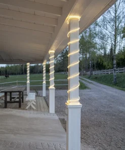 FLATSMDLED Ljusslang 15m 1440LED Varmvit/Transparent