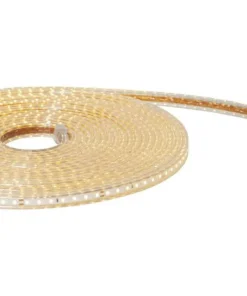 FLATSMDLED Ljusslang 10m 960LED Varmvit/Transparent