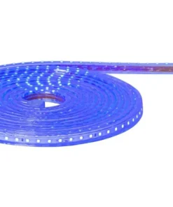 FLATSMDLED Ljusslang 5m 480LED Blå/Transparent