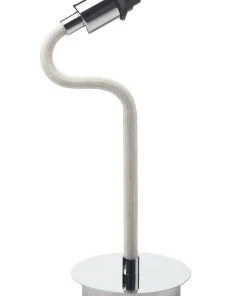 FLEX Lampfot 42cm Krom/Vit