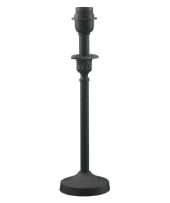 FLORITA Lampfot E27 41cm Svart