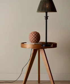 FLORITA Lampfot E27 41cm Svart