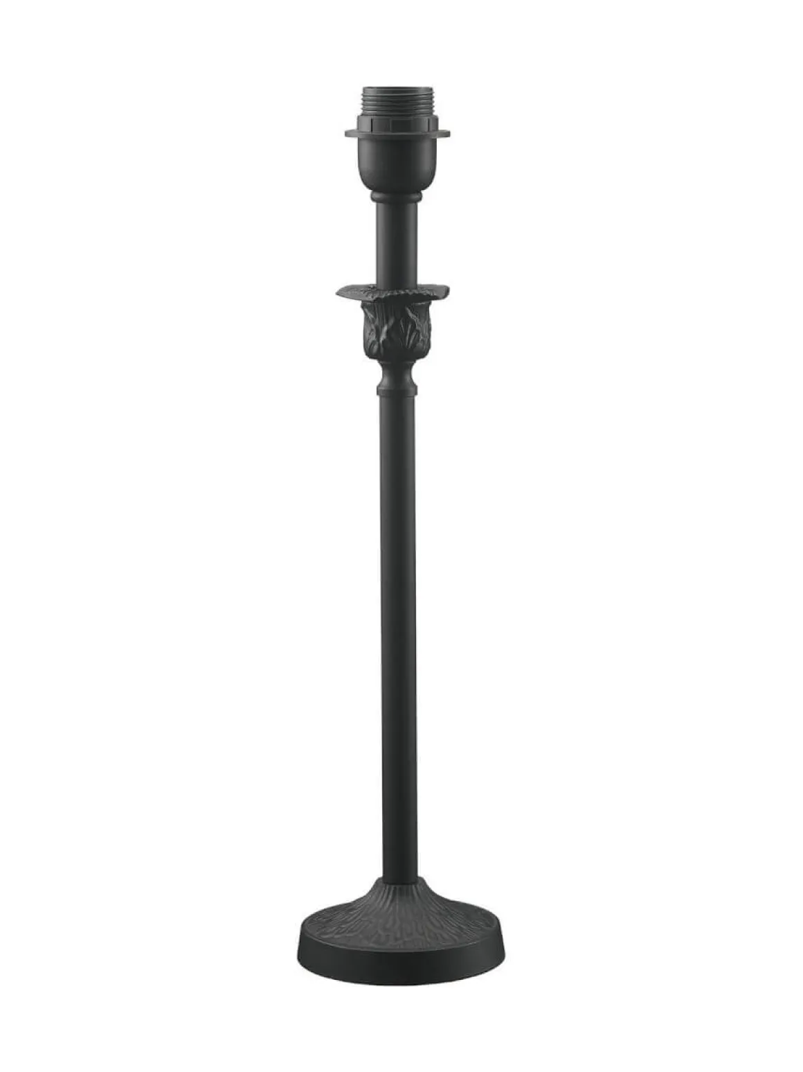 FLORITA Lampfot E27 47cm Svart