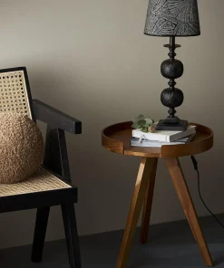 FLORY Lampfot E27 45cm Svart