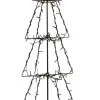 FOLDY GRAN Utedekoration 90cm 140LED Svart IP44
