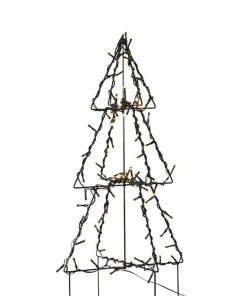 FOLDY GRAN Utedekoration 50cm 90LED Svart IP44