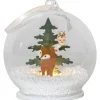 FOREST FRIENDS Batteridekoration Räv 8cm
