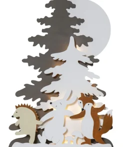 FOREST FRIENDS Batteridekoration Jul 44cm