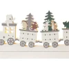 FOREST FRIENDS Bordsdekoration Djurtåg Batteri 37cm Flerfärgad