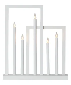 FRAME Träljusstake 45cm Vit