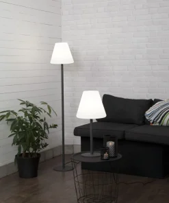 GARDENLIGHT Golvlampa Utomhus 150cm IP65 Grå