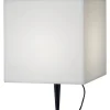 GARDENLIGHT Utedekoration Kub 38cm Vit IP65