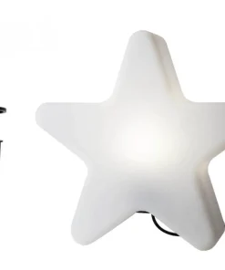 GARDENLIGHT Utedekoration Stjärna 48cm Vit IP65