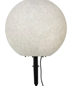 GARDENLIGHT Utedekoration Boll 48cm Grå IP44