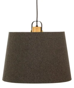 GEILO Taklampa 45cm Grå/Svart/Trä