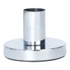 GLANS Lampfot E27 8,5cm Krom