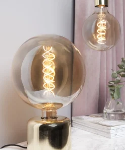 GLANS Lampfot E27 12cm Mässing