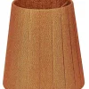 GLITTER Lampskärm Organza 14,5cm Terrakotta
