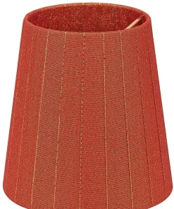 GLITTER Lampskärm Organza 14,5cm Orange
