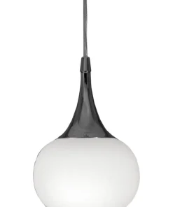 GLOBUS Fönsterlampa 16,5cm Vit/Krom