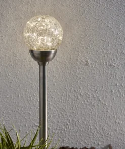 GLORY Solcells-Pinne 45cm Rostfritt Stål