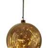 GLOW Glaskula 20cm Amber