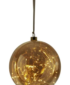 GLOW Glaskula 20cm Amber