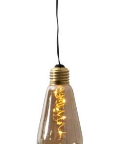 GLOW Hängande dekoration 6cm Amber