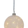 GLOW SNOW Glaskula 30L 15cm Frostad