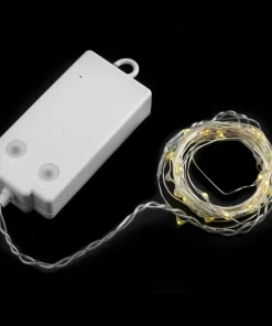 GNISTRA Ljusslinga 5,2m Varmvit 50LED Batteri