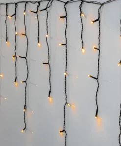 GOLDEN WARM WHITE Istappsslinga 11,9m 480LED Extra varmvit/Svart