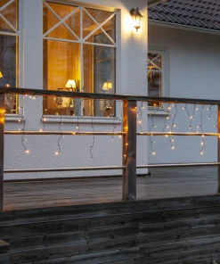 GOLDEN WARM WHITE Istappsslinga 11,9m 480LED Extra varmvit/Svart