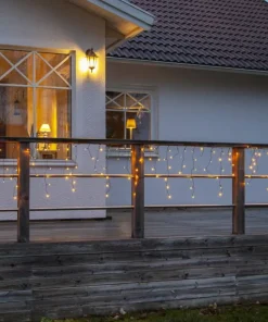 GOLDEN WARM WHITE Istappsslinga 11,9m 480LED Extra varmvit/Svart