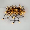 GOLDEN WARM WHITE Ljusslinga 12,6m 180LED Extra varmvit/Svart IP44