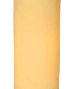 GRANDE LED-Blockljus 38cm Beige