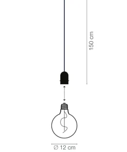 GRAVITY+Decoled Vintage 12V Svart IP44