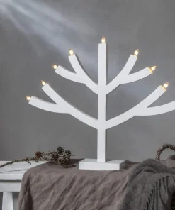 GRENE Ljusstake 9L 64cm Vit