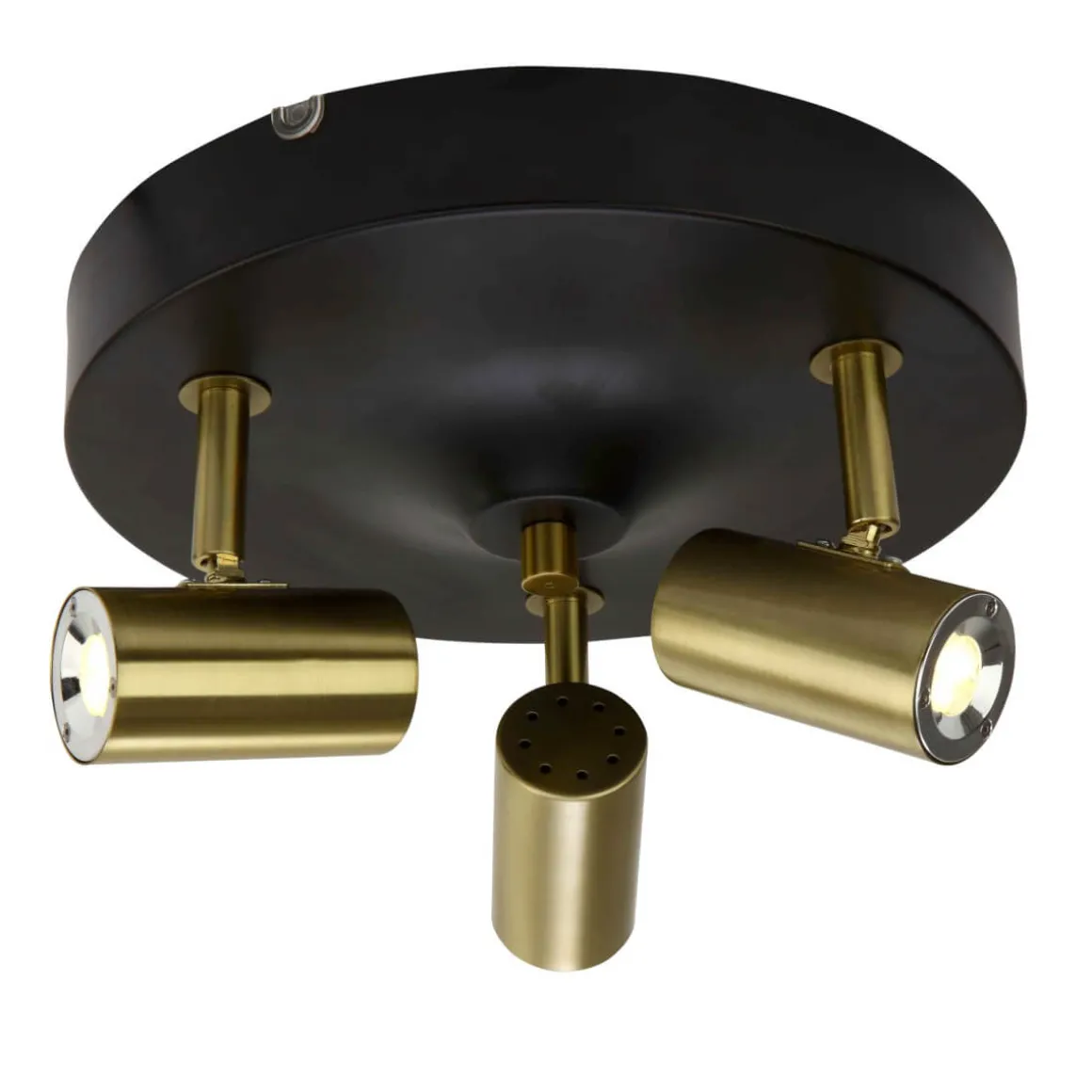 GUSTO Takspot Rund 3L Dimbar 25cm Svart