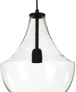 HAMHAMILTON Taklampa 30cm Klar/Svart
