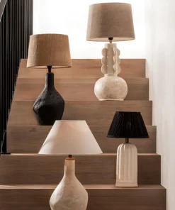 HILDA Lampfot E27 44cm Beige