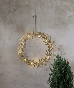HOLIDAY Hängande dekoration Batteri 28cm Guld