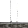 HOLLOW Taklampa 85cm Antiksilver
